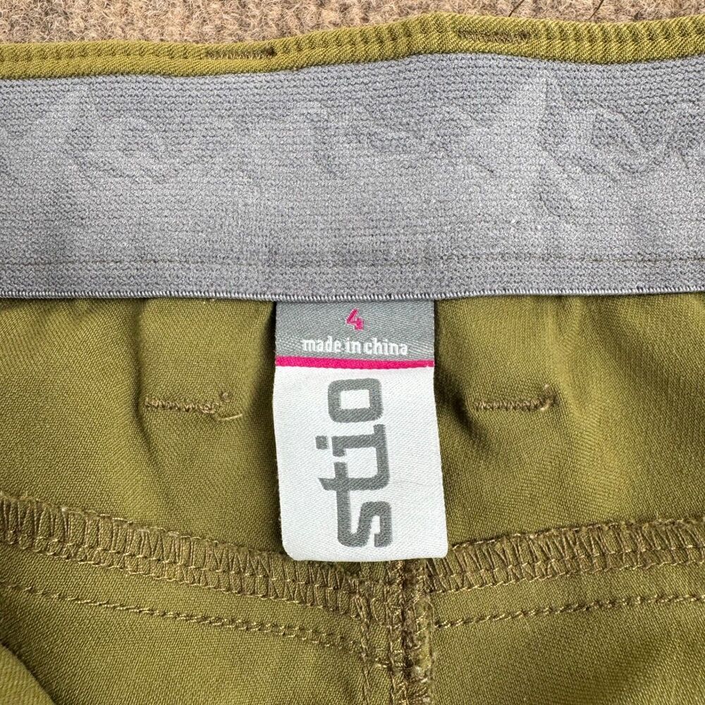 STIO Coburn Pants Women's 4 Pine Green Stretch Hiking Climbing Outdoor - Picture 4 of 16